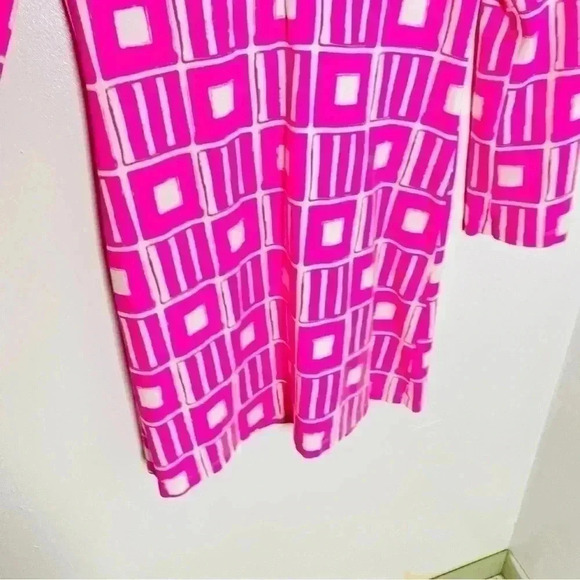 NWOT Mahi Gold Penelope Sailor Tunic Mini Dress in Pink White Resort Vacation - Picture 4 of 7